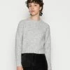 Even&Odd Damen Strickpullover - Mottled Grey -Even&Odd Verkäufe 00920d14cd1041789943847171587262