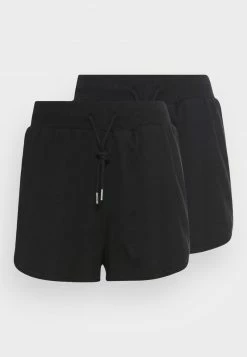 Even&Odd Damen 2 Pack - Shorts - Black/black -Even&Odd Verkäufe 01d9225ddfc24b3d9829901ff62e6941