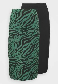 Even&Odd Damen 2er PACK - Bleistiftrock - Black/teal 13 Even&Odd Damen 2er PACK - Bleistiftrock - Black/teal -Even&Odd Verkäufe 02671e4117a845b28eb4be486ffcaa1d