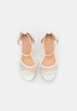 Even&Odd High Heel Sandalette - White | Damen -Even&Odd Verkäufe 02672a22ecbc41af95cd59928288bca6
