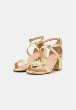 Even&Odd Damen Riemensandalette - Gold -Even&Odd Verkäufe 039f0b14dd44486fa616b797e1a66c71