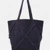 Even&Odd Damen Shopping Bag - Blue -Even&Odd Verkäufe 03a425e4beec4ea192b70ed296741820