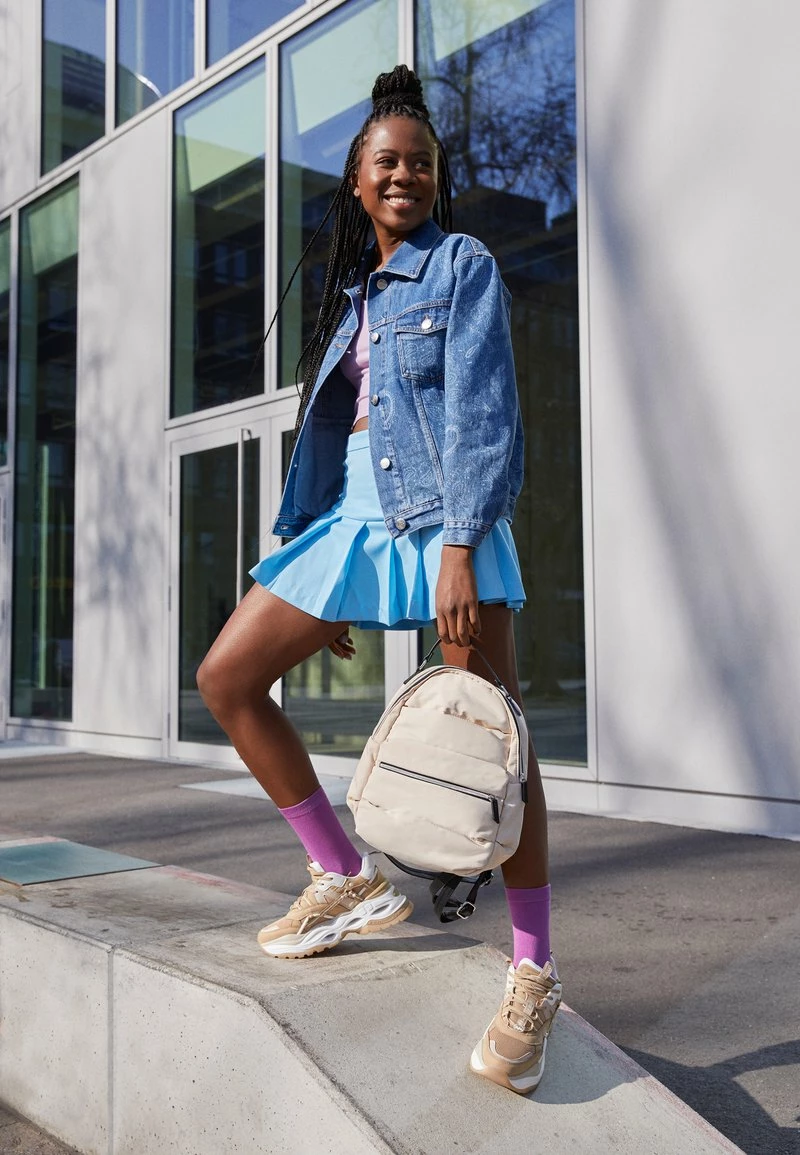 Even&Odd Damen Tagesrucksack - Beige/black 3 Even&Odd Damen Tagesrucksack - Beige/black