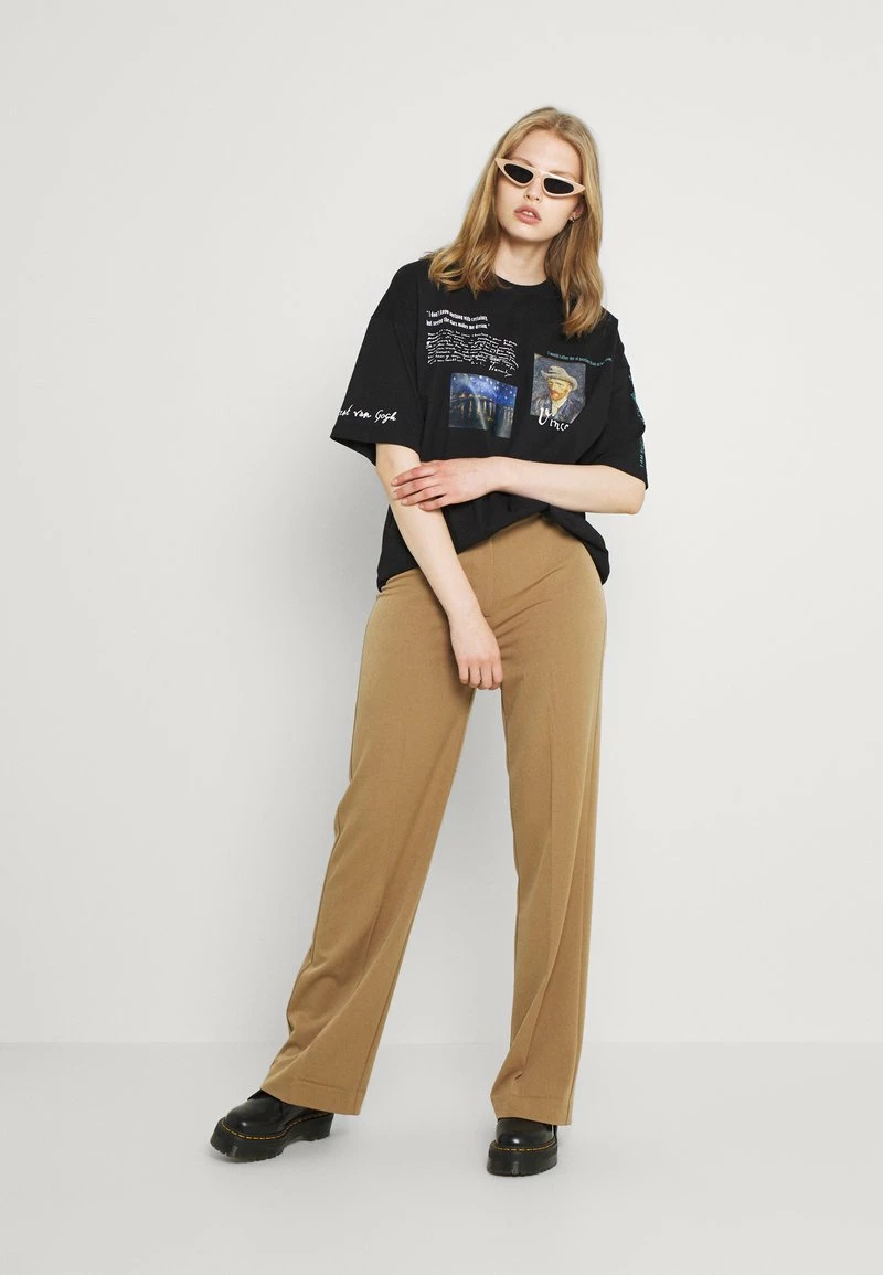 Even&Odd Damen T-Shirt Print - Black 4 Even&Odd Damen T-Shirt Print - Black – Bild 2