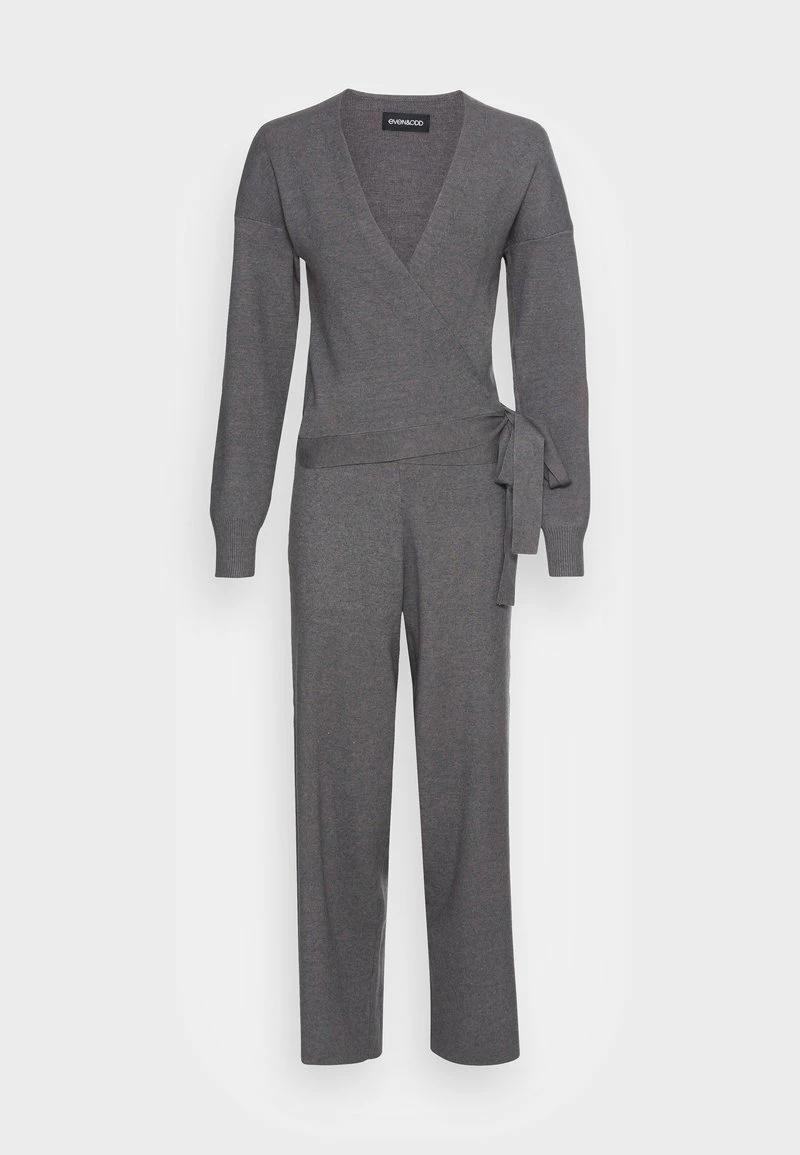 Even&Odd Damen WRAPPED CARDIGAN SET - Strickjacke - Mottled Dark Grey 6 Even&Odd Damen WRAPPED CARDIGAN SET - Strickjacke - Mottled Dark Grey – Bild 4