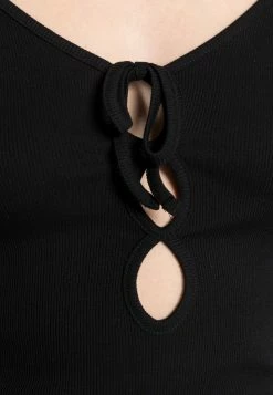 Even&Odd Damen Langarmshirt - Black -Even&Odd Verkäufe 043a013e8c124581930f0fec981780cb