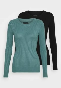 Even&Odd Damen 2 PACK - Strickpullover - Black/turquoise 14 Even&Odd Damen 2 PACK - Strickpullover - Black/turquoise -Even&Odd Verkäufe 0593df01544b4d2db0916f29e18881c6