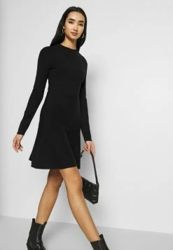 Even&Odd Damen Strickkleid - Black -Even&Odd Verkäufe 05a6b32964364210a0c939dce31f006b