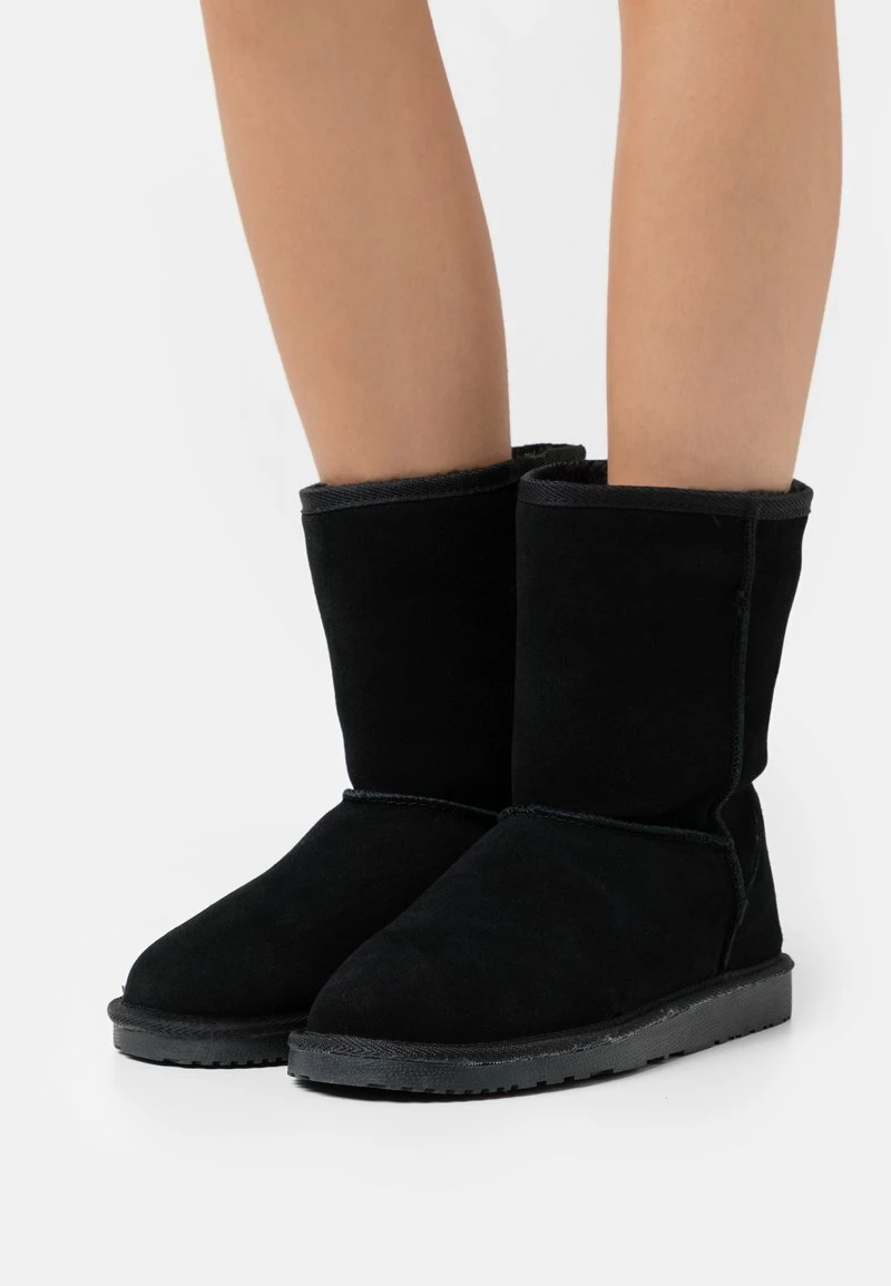 Even&Odd Damen WINTER BOOTIES LEATHER - Stiefelette - Black 3 Even&Odd Damen WINTER BOOTIES LEATHER - Stiefelette - Black