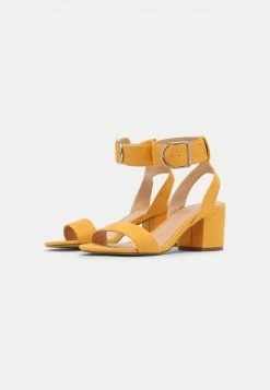 Even&Odd Damen Riemensandalette - Yellow -Even&Odd Verkäufe 06f35f9605fa472fa300b7f114ee4a4b