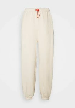 Even&Odd Damen Loose Fit Joggers With Contrast - Jogginghose - Off-white