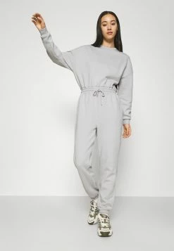 Even&Odd Damen SWEAT - Oversized Comfy - Jumpsuit - Light Grey -Even&Odd Verkäufe 0877860ee22c4a17a09873402f5b10be