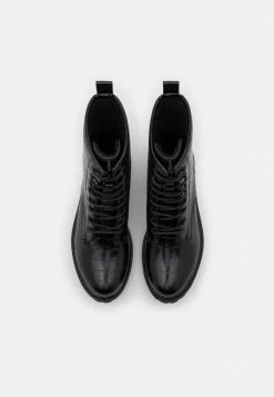 Even&Odd Damen WINTER BOOT COMFORT - Plateaustiefelette - Black -Even&Odd Verkäufe 08ab09b43fe341b58fd605817f3e418f