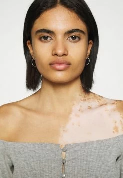 Even&Odd Damen Bluse - Mottled Grey -Even&Odd Verkäufe 092e497b54cc46de94fc0674622fea7a