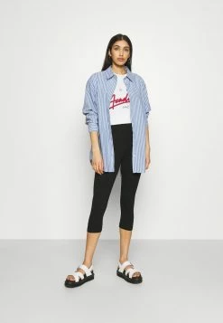 Even&Odd Damen 3/4 Length Legging - Leggings - Hosen - Black -Even&Odd Verkäufe 0aca459801e74e06a9aebcc0abcd78a4