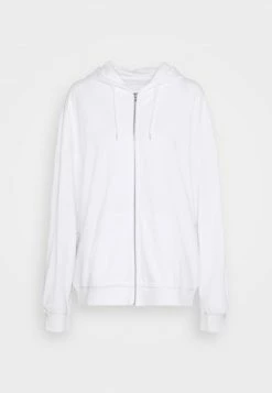 Even&Odd Damen BASIC HOODIE JACKET WITH POCKETS - Kapuzenpullover - White -Even&Odd Verkäufe 0bd3c2447c974a9a9900df9038c93bc4