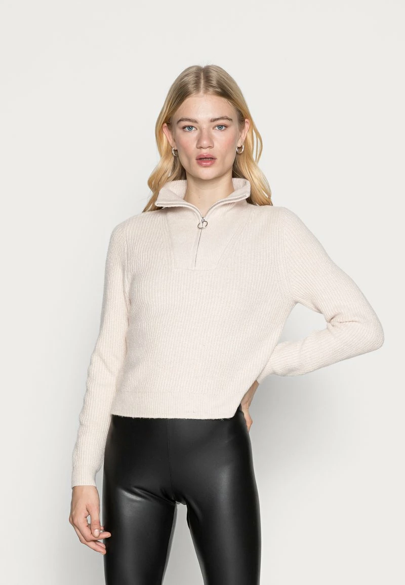 Even&Odd HALF ZIP JUMPER - Strickpullover - Beige | Damen 3 Even&Odd HALF ZIP JUMPER - Strickpullover - Beige | Damen