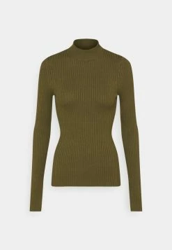 Even&Odd Damen Strickpullover - Khaki -Even&Odd Verkäufe 0dce4ad8c4ee4802a60dd04775acb788