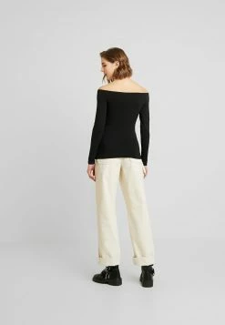 Even&Odd Damen BASIC - Langarmshirt - Black -Even&Odd Verkäufe 0df3145a27344b5e9f50b04277e3e595