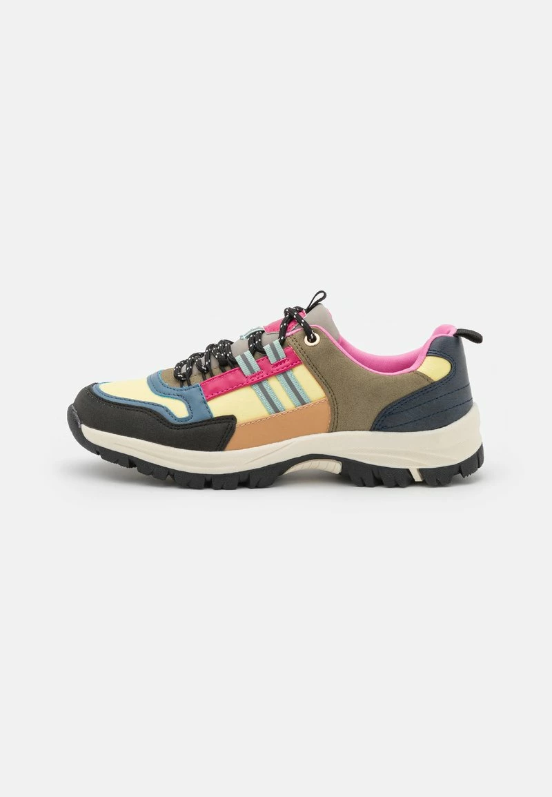 Even&Odd Sneaker Low - Black/multi-coloured | Damen 4 Even&Odd Sneaker Low - Black/multi-coloured | Damen – Bild 2