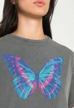 Even&Odd T-Shirt Print - Black | Damen -Even&Odd Verkäufe 0f78bb40e9e840aab0c7bc3602f95a93