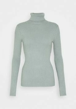 Even&Odd Damen BASIC TURTLE NECK - Strickpullover - Light Green -Even&Odd Verkäufe 10d196e5c5264503b545cc6d25996840