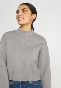 Even&Odd Damen Strickpullover - Mottled Grey -Even&Odd Verkäufe 10e4c62f7c8e4b32a22d5a6bce1d1021