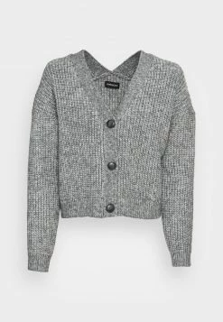Even&Odd Strickjacke - Mottled Dark Grey | Damen -Even&Odd Verkäufe 1116661ff0ff4becadffe09e663fca94
