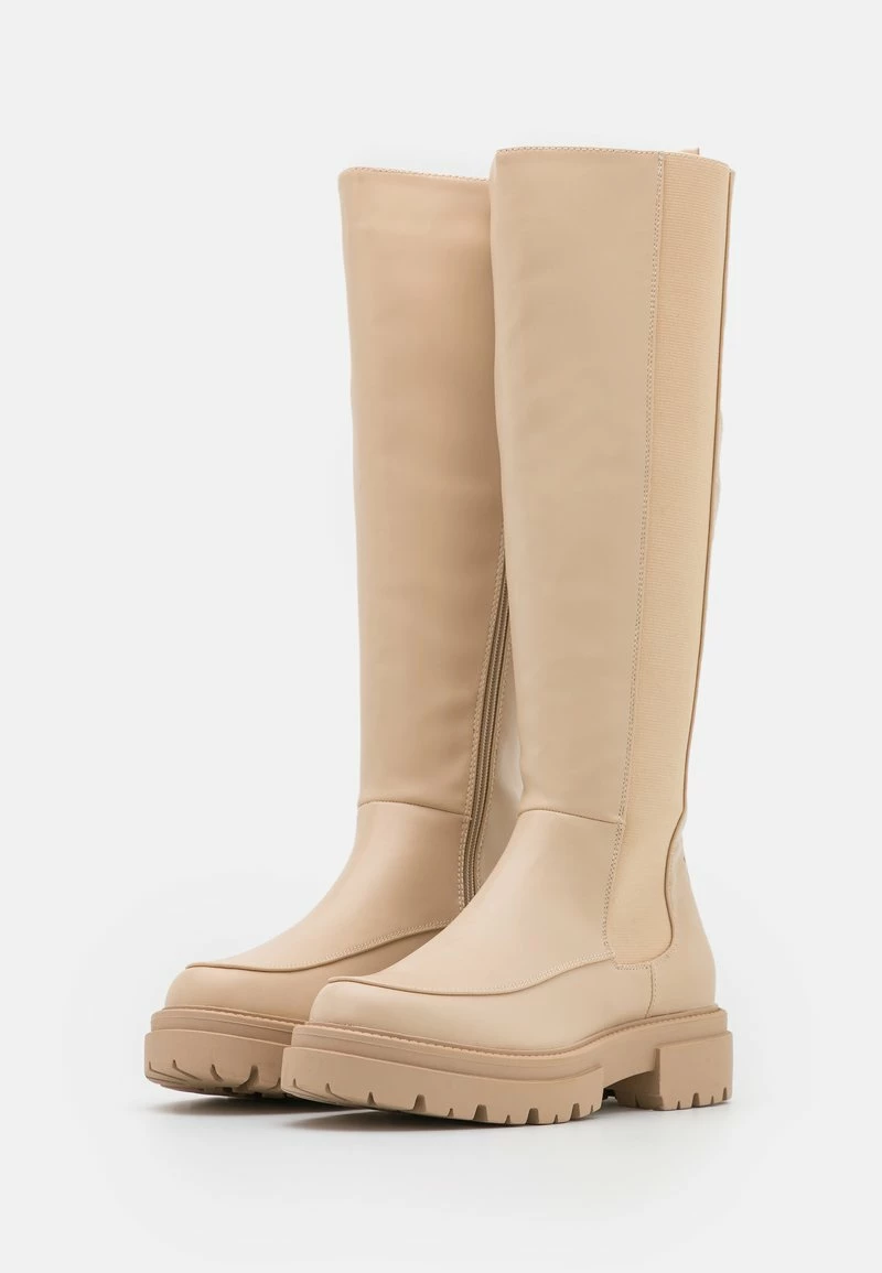 Even&Odd Damen Plateaustiefel - Beige 4 Even&Odd Damen Plateaustiefel - Beige – Bild 2
