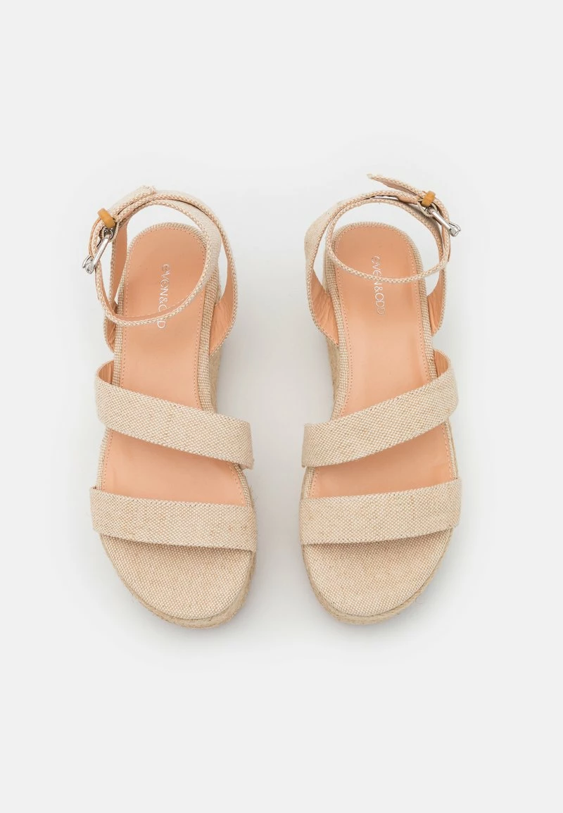 Even&Odd Plateausandalette - Beige | Damen 8 Even&Odd Plateausandalette - Beige | Damen – Bild 6