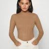 Even&Odd Damen Strickpullover - Camel -Even&Odd Verkäufe 11f9dabd0ed44216a73dc7fb31266d18