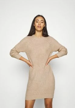 Even&Odd Damen Strickkleid - Tan