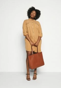 Even&Odd Damen Shopping Bag - Cognac