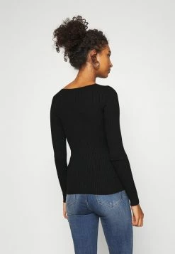 Even&Odd Damen Strickpullover - Black -Even&Odd Verkäufe 136f141522fc48e4b51929a36c20a535