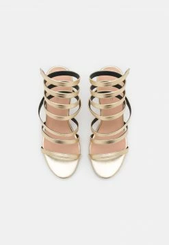 Even&Odd Damen Riemensandalette - Gold -Even&Odd Verkäufe 160218053d334d5b88cf54f628bb0e62