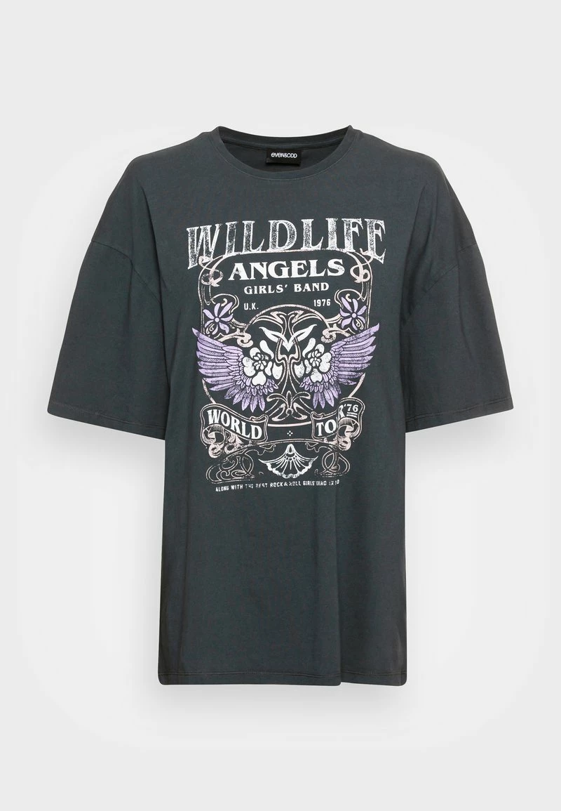 Even&Odd Damen T-Shirt Print - Black 6 Even&Odd Damen T-Shirt Print - Black – Bild 4