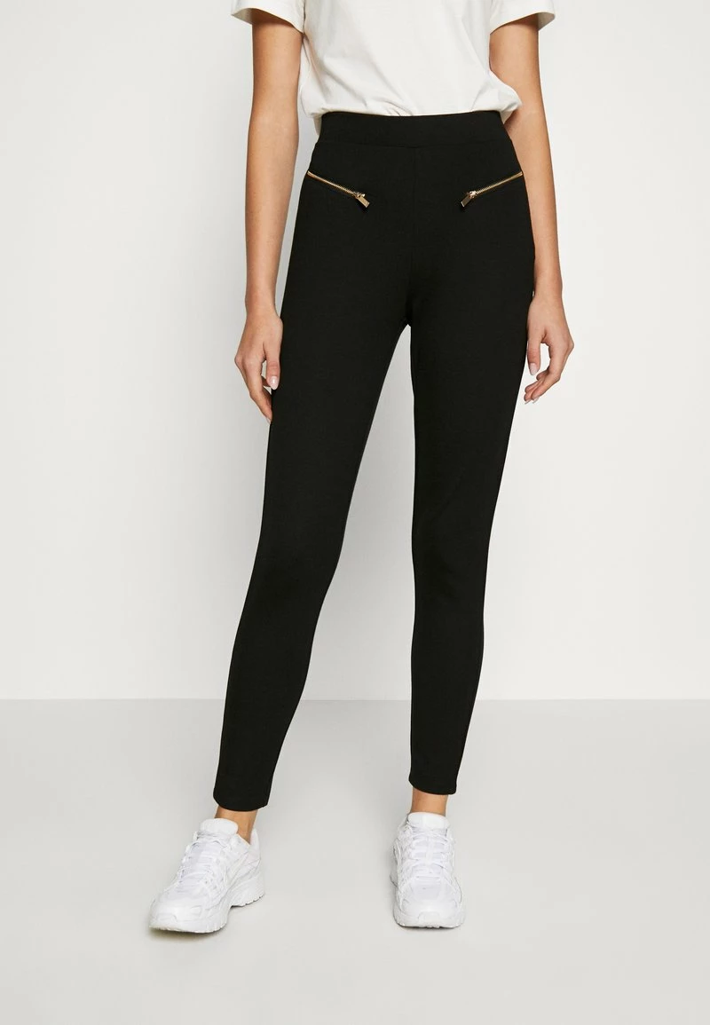 Even&Odd Damen ZIP PUNTO LEGGINGS - Leggings - Hosen - Black 3 Even&Odd Damen ZIP PUNTO LEGGINGS - Leggings - Hosen - Black