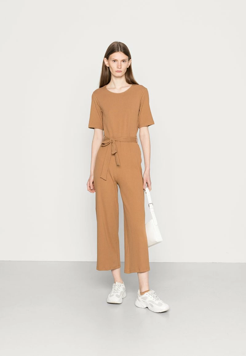 Even&Odd Jumpsuit - Light Brown | Damen 4 Even&Odd Jumpsuit - Light Brown | Damen – Bild 2