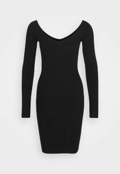 Even&Odd Damen Strickkleid - Black -Even&Odd Verkäufe 16bb9e0a1f4749ae9fada3cfe6569574