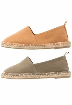Even&Odd 2 PACK - Espadrille - Cognac/khaki | Damen -Even&Odd Verkäufe 16e0058c913a4288aed8556eccaa49b7