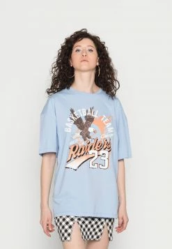 Even&Odd Damen T-Shirt Print - Blue