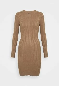 Even&Odd Damen Knit Mini Wide Rib Basic Dress - Etuikleid - Mottled Dark Brown 12 Even&Odd Damen Knit Mini Wide Rib Basic Dress - Etuikleid - Mottled Dark Brown -Even&Odd Verkäufe 17cedc2b2e1e43b2aecf5355a5e03f00