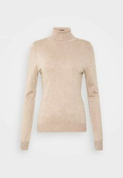 Even&Odd Damen BASIC TURTLE NECK JUMPER - Strickpullover - Sand -Even&Odd Verkäufe 19d9ab1d226243b8a15497934576541e