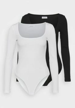 Even&Odd Damen 2 PACK - Langarmshirt - Black/white -Even&Odd Verkäufe 1a26d330ff6746f1aabb0b5a83267f71