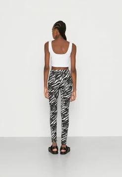 Even&Odd Damen Leggings - Hosen - Black/white -Even&Odd Verkäufe 1b45672c3d054a3ca51ba6b0b27f73bd