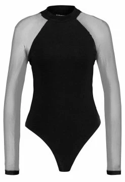 Even&Odd Damen BODYSUIT - Langarmshirt - Black -Even&Odd Verkäufe 1b463d0d89134a76ab04ef2ac3ff5c1b