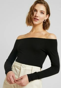 Even&Odd Damen BASIC - Langarmshirt - Black -Even&Odd Verkäufe 1d5df463c2cd44f1acd87b8c57e2247a