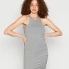 Even&Odd Jerseykleid - Mottled Grey | Damen