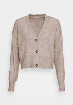 Even&Odd Damen BASIC BLEND BUTTON CROP - Strickjacke - Taupe 10 Even&Odd Damen BASIC BLEND BUTTON CROP - Strickjacke - Taupe -Even&Odd Verkäufe 1e96ada1c2764afbb04adb73c5979e66