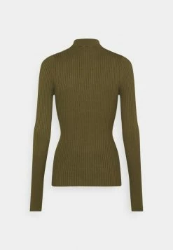 Even&Odd Damen Strickpullover - Khaki -Even&Odd Verkäufe 1fb46bec432f49ff8a2ddb61ff8dcf91